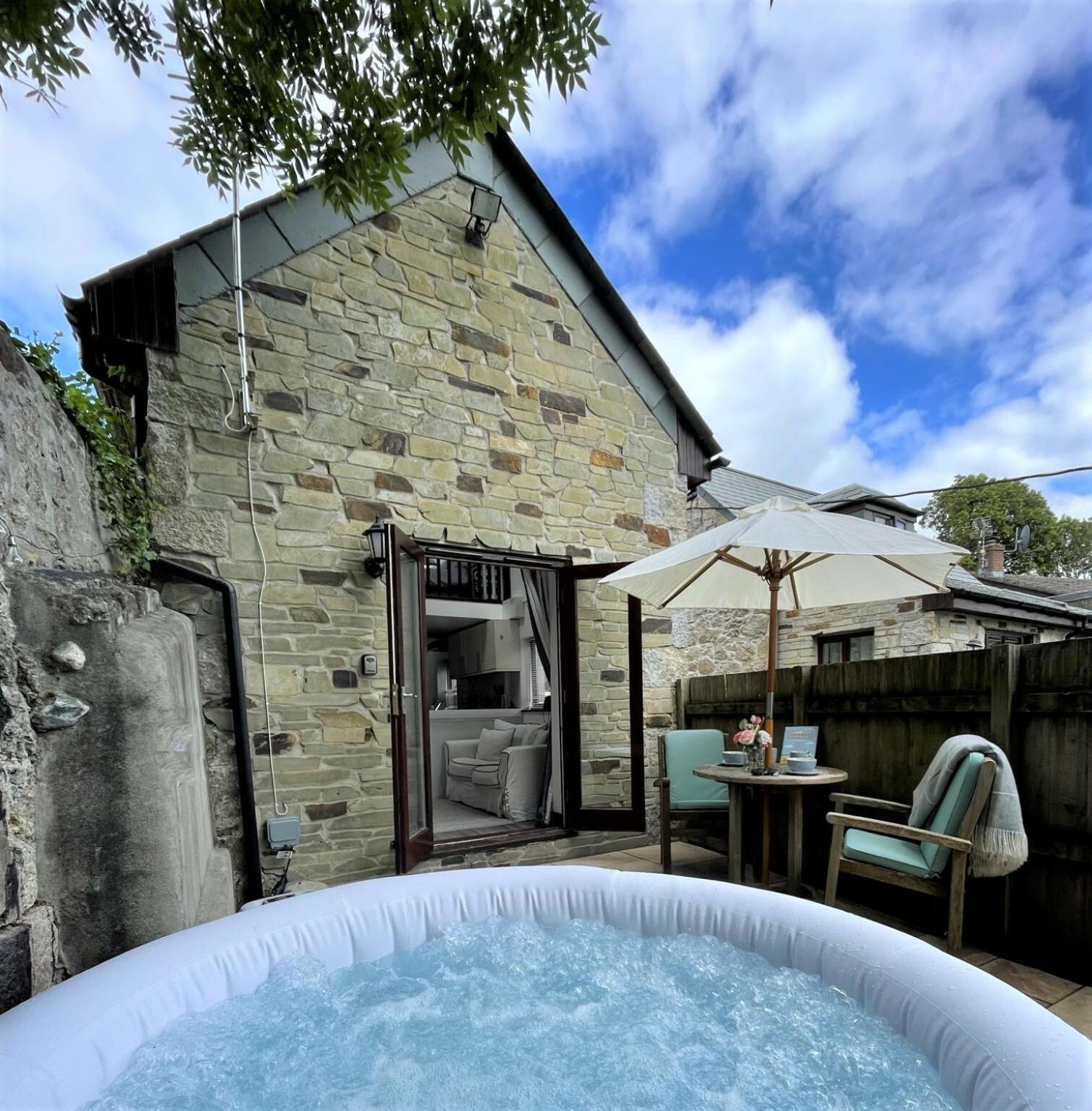 The Stables - Detached Cottage With Private Garden & Hot Tub St Austell Zewnętrze zdjęcie